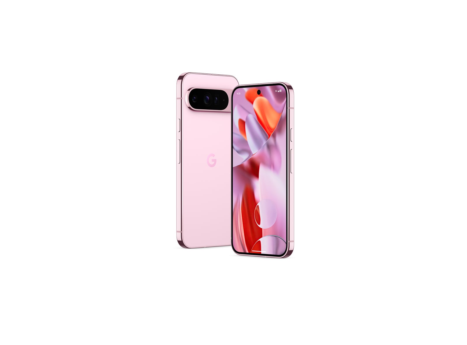 Pixel 9 Pro XL in rose quartz. | Image credit – Google – Pixel 9 and 9 Pro colors: all official shades