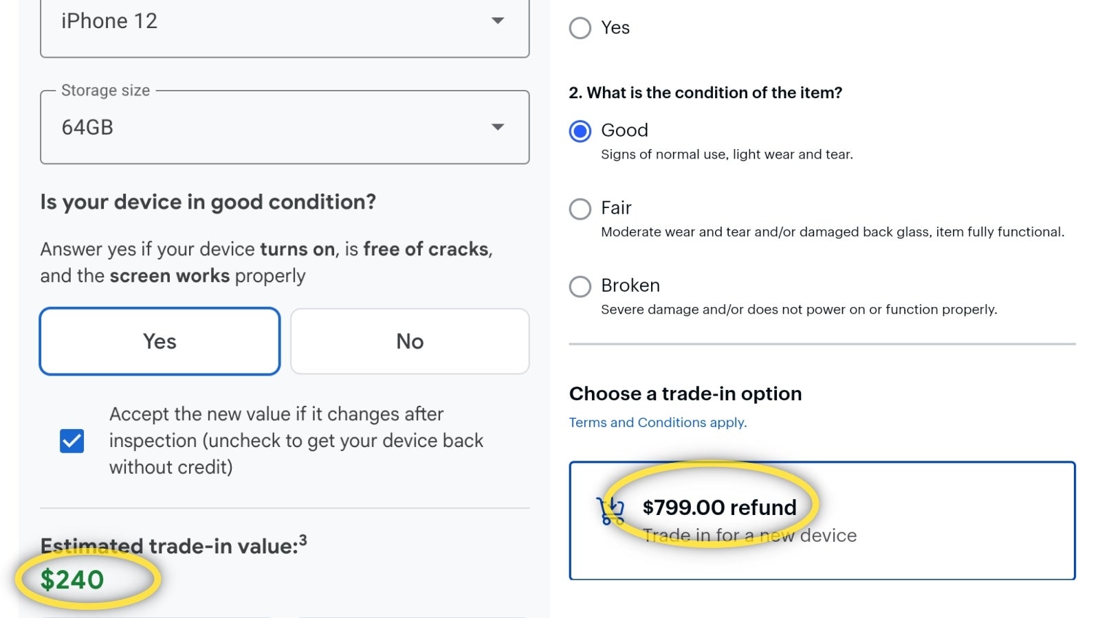 While Google is offering $240 to trade in an iPhone 12, BestBuy wants to give you a Pixel 9 if you give them the same iPhone. That's pretty crazy! - Google's abysmal Pixel 9 trade-in offers: $700 for a $2,200 phone in mint condition?!