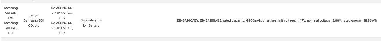 Galaxy A16 5G on 3C certification website. | Image Credit – MySmartPrice - Samsung Galaxy A16 5G battery details revealed