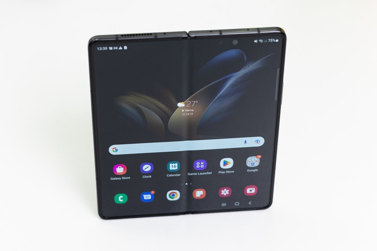 The Z Fold 4 design is not perfect, but it would be perfectly acceptable for an affordable Fold FE. | Image Credit -- PhoneArena - The Galaxy Z Fold 6 Slim is a bad idea, and Samsung should focus on the Fold FE instead