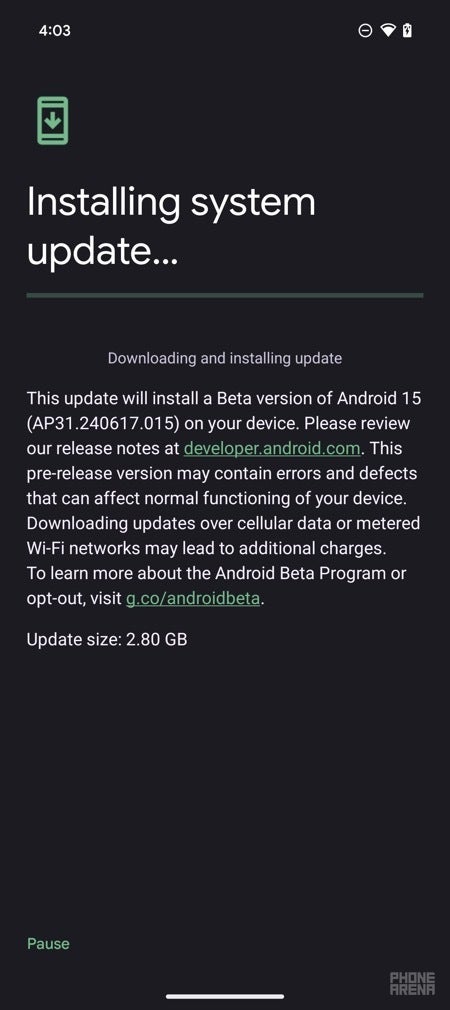 Android 15 Beta já está disponível para Google Pixel 9, 9 Pro e 9 Pro XL