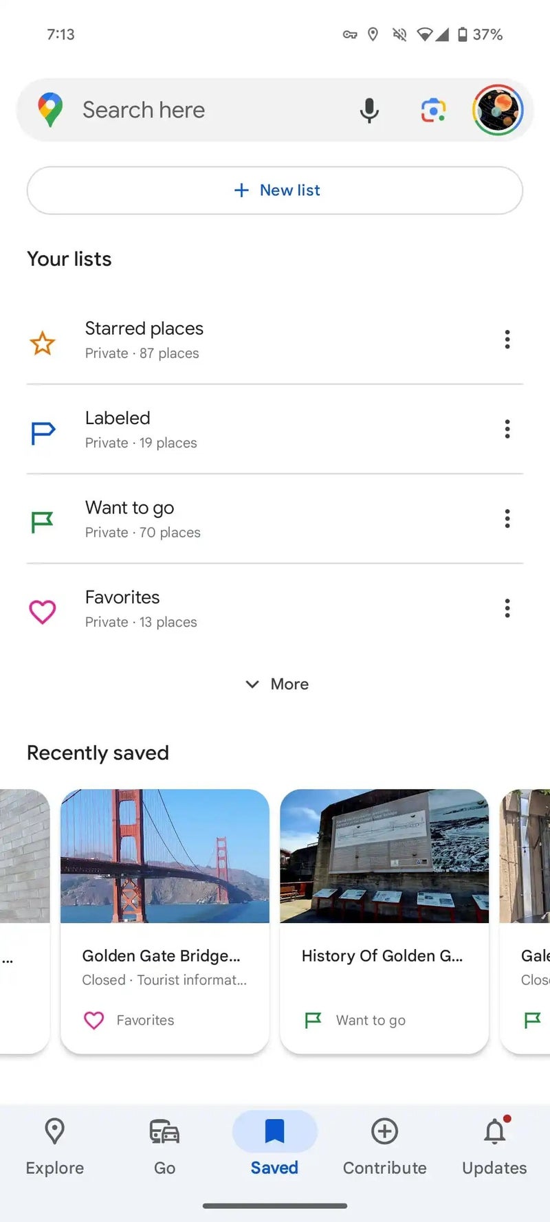 Google Maps’ simplified bottom bar comes to iOS users