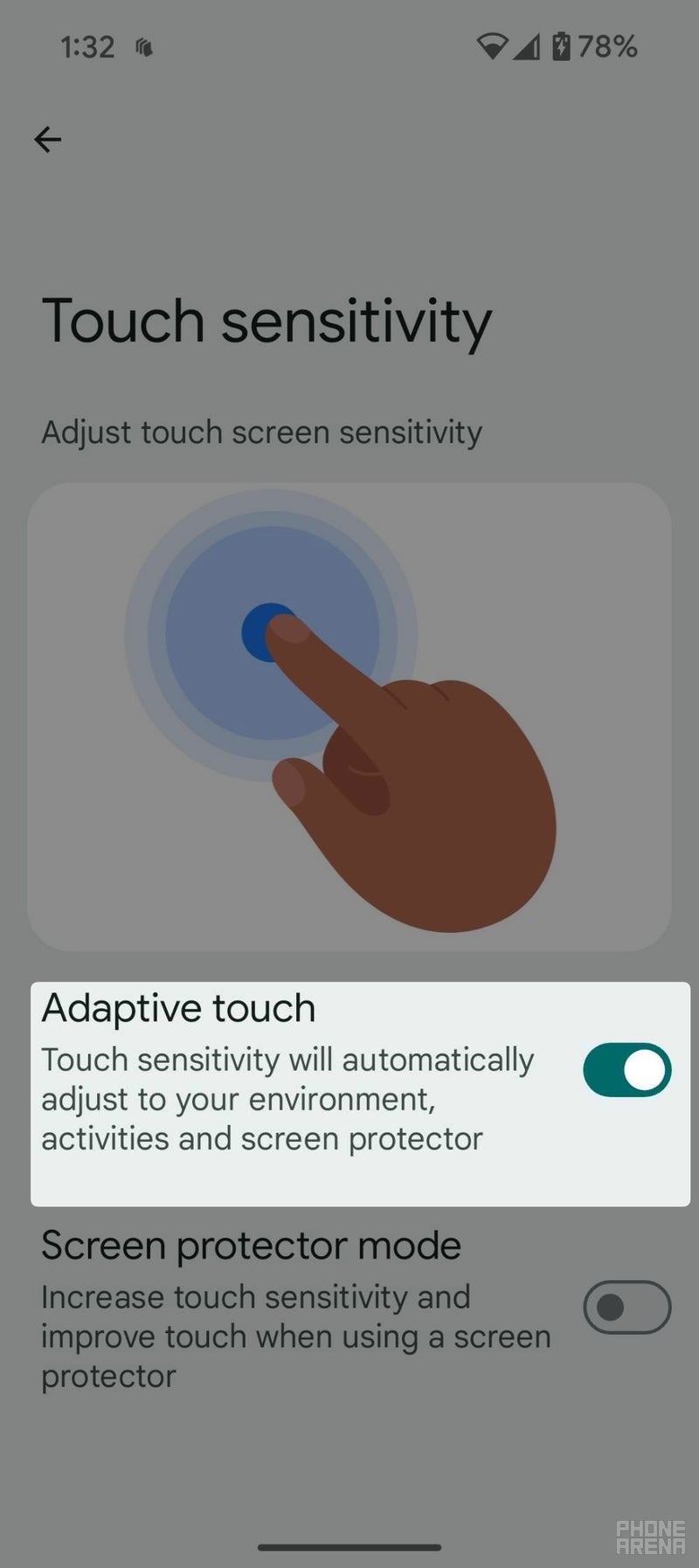 Adaptive Touch launches on the Google Pixel 9 series so you can unlock when your fingers are wet