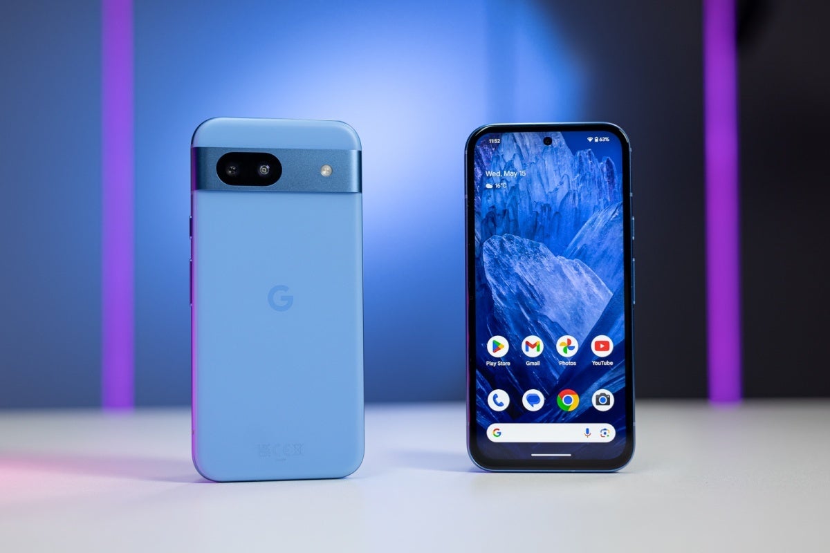 Do you prefer the unmistakable design of the Pixel 8a? | Image Credit -- PhoneArena - Believe it or not, Google&#039;s Pixel 9a may have already leaked out in the wild with redesigned camera