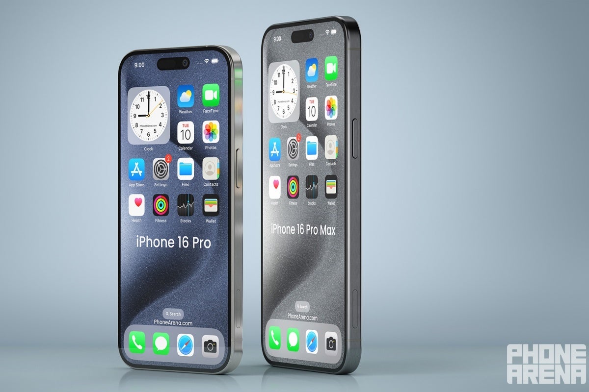 These concept renders envision the potential designs of the iPhone 16 Pro and 16 Pro Max. - Apple makes the (surprising) iPhone 16 launch event date official at last