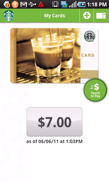 Starbucks app now percolating in the Android Market
