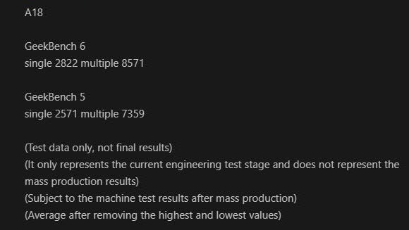 Alleged Apple A18 Geekbench score | Image credit – DCS/Weibo - Apple A18 Pro: Everything to know about the iPhone 16 Pro’s chipset