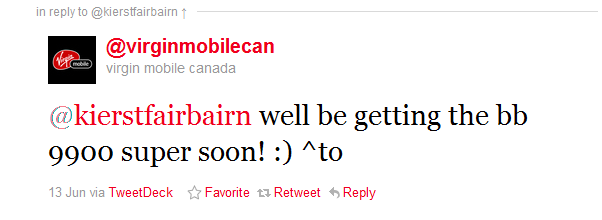 Virgin Mobile Canada says the launch of the BlackBerry Bold 9900 is coming 'Super Soon' - BlackBerry Bold 9900 coming 'Super Soon' to Virgin