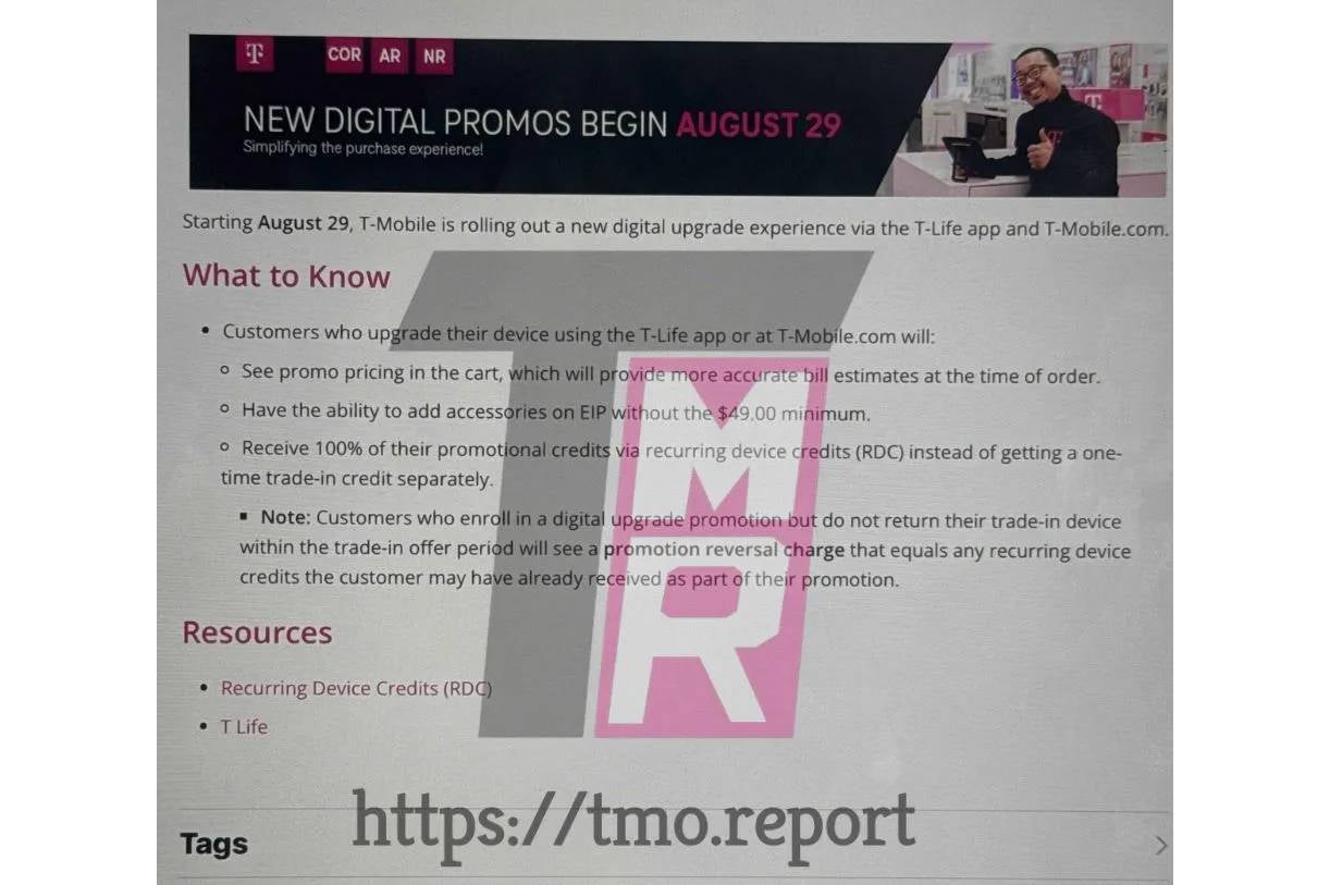 T_Mobile is making the online upgrade process less confusing | Image Credit - The Mobile Report - T-Mobile customers should strive to shop online after new changes