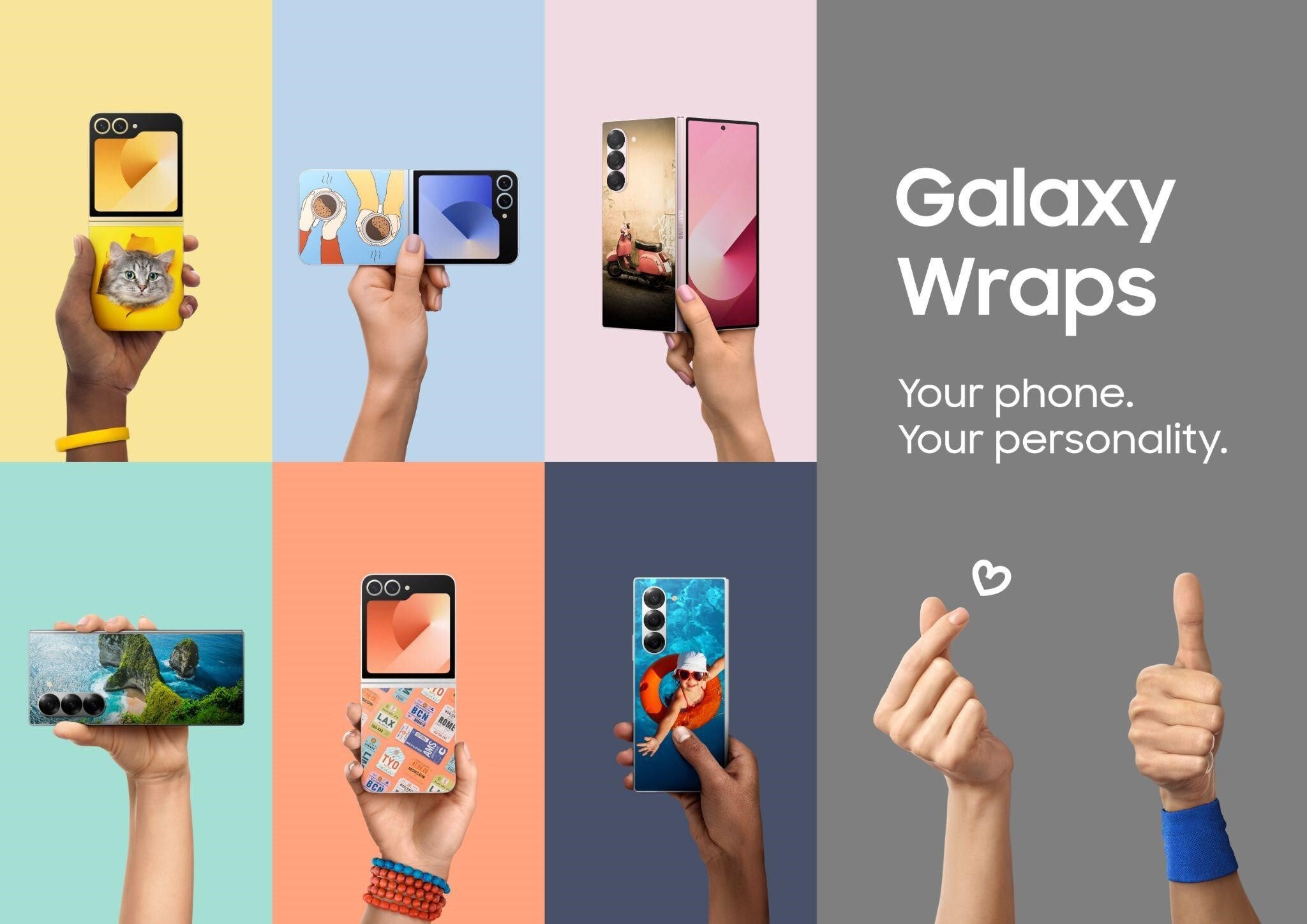 Image credit – Samsung - Amazing Galaxy Z Flip 6 cases introduced by Samsung in Vietnam