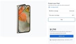 Screenshot of Pixel 9 Pro Fold in Porcelain pre-ordered at Google STore