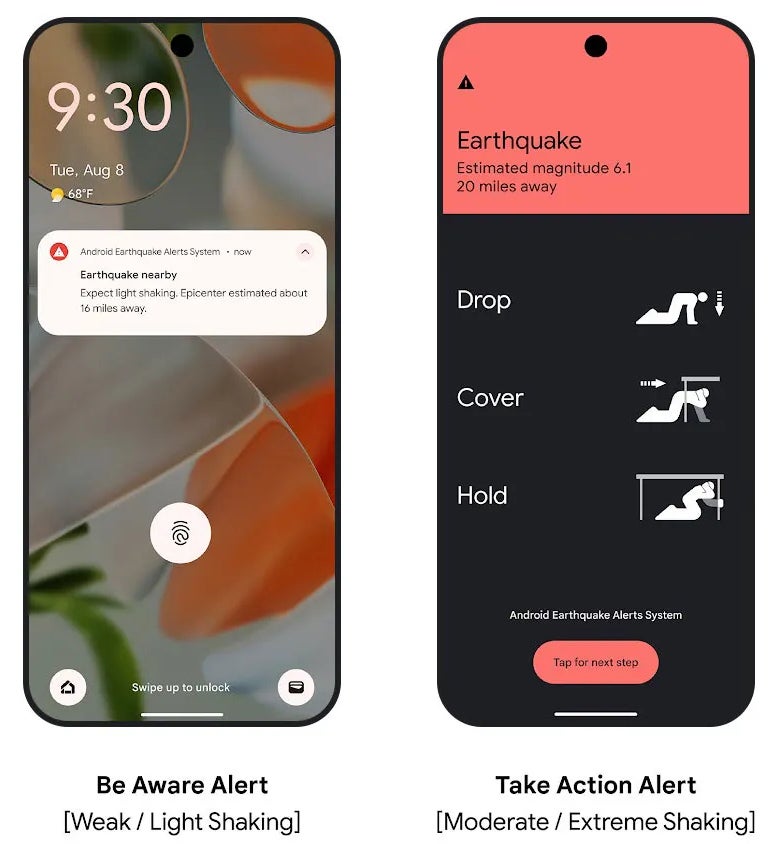 Google makes Android Earthquake Alerts available across all 50 U.S. states
