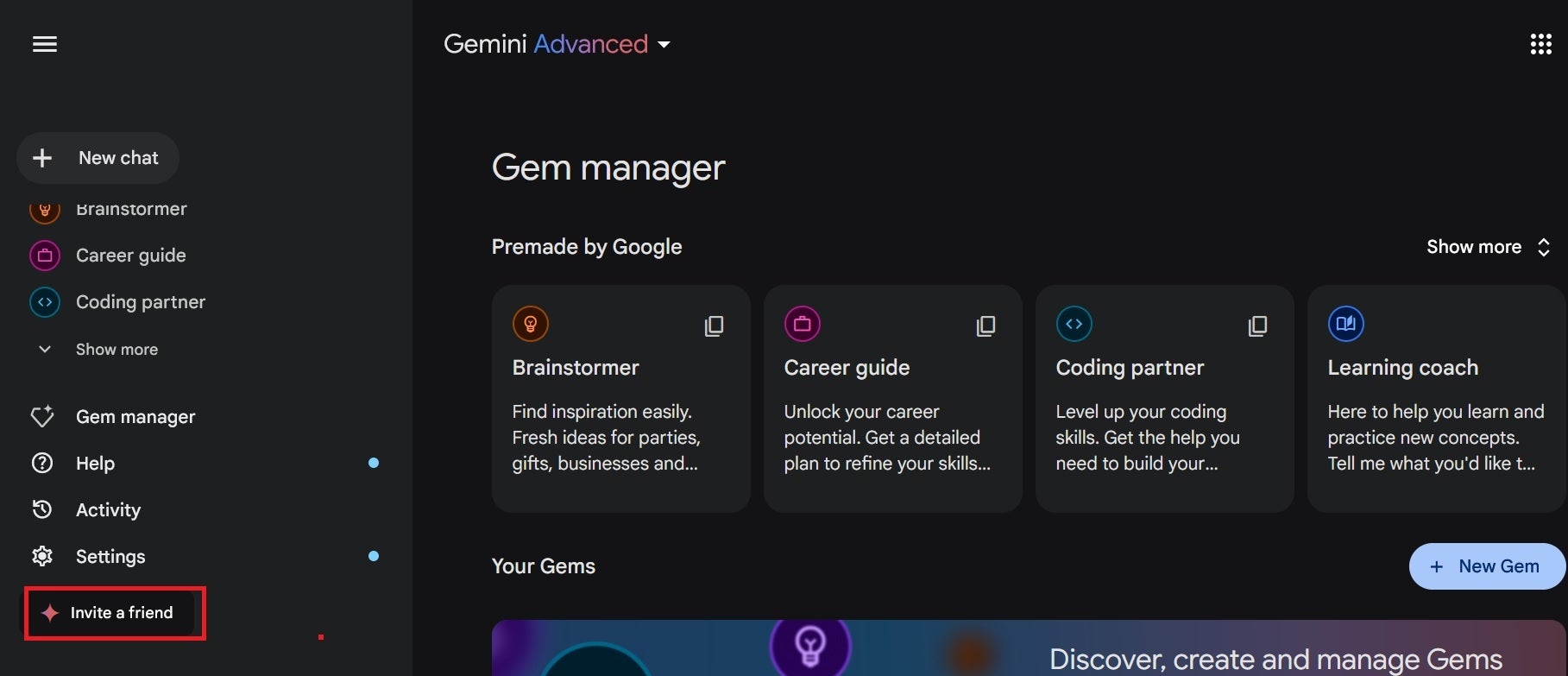 Gemini Advanced subscribers can give away tree four-month free trials of the service. | Image credit-Google - Gemini Advanced subscribers get to give away up to $240 in free, trial subscriptions