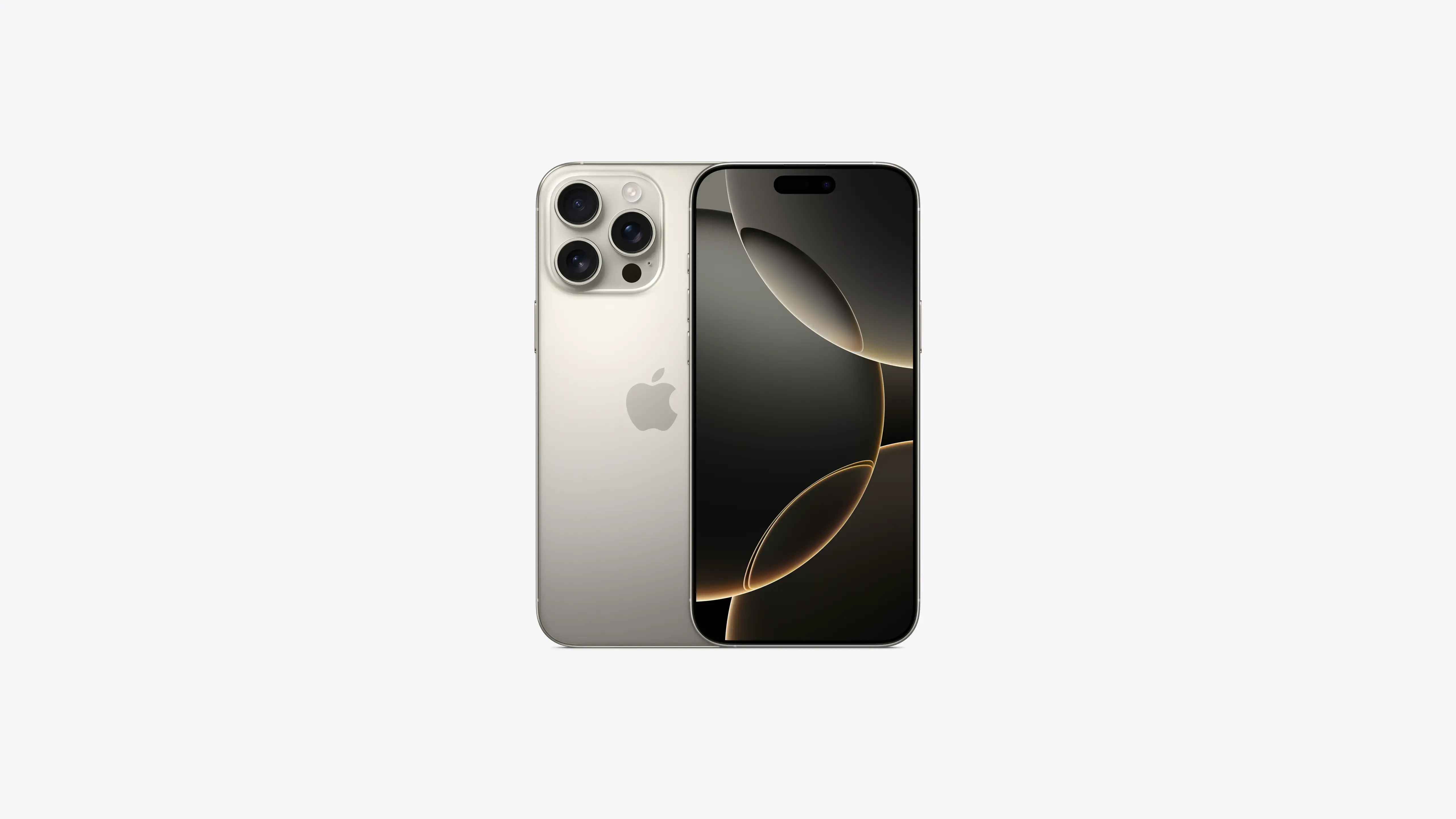 The iPhone 16 Pro in Natural Titanium. | Image Credit - Apple - iPhone 16 colors: all the official shades