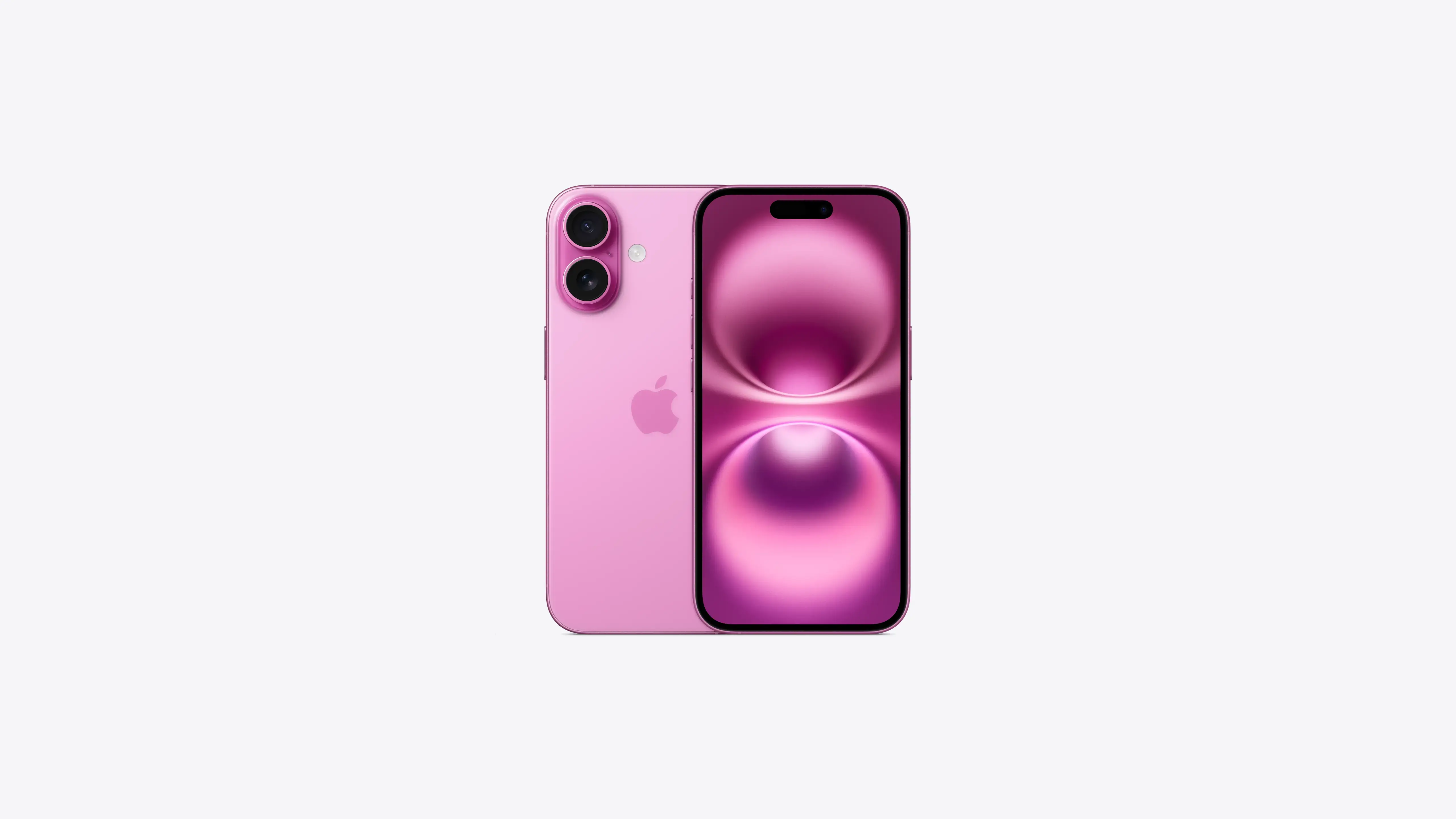 The iPhone 16 in Pink.| Image Credit - Apple - iPhone 16 colors: all the official shades