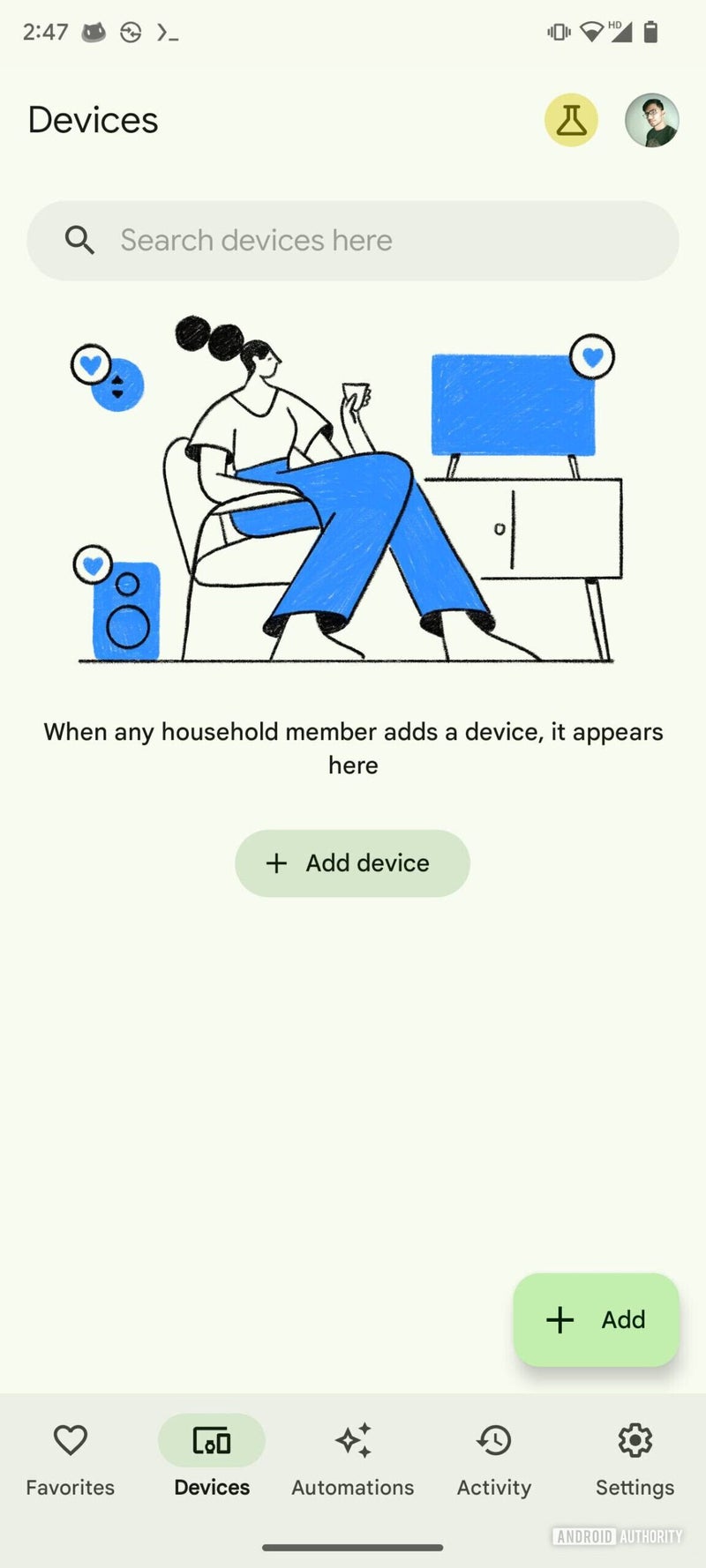 Google Home app making some changes including the addition of a search bar