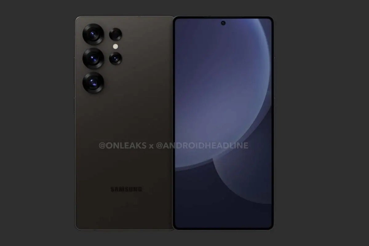 Leaked Galaxy S25 Ultra render