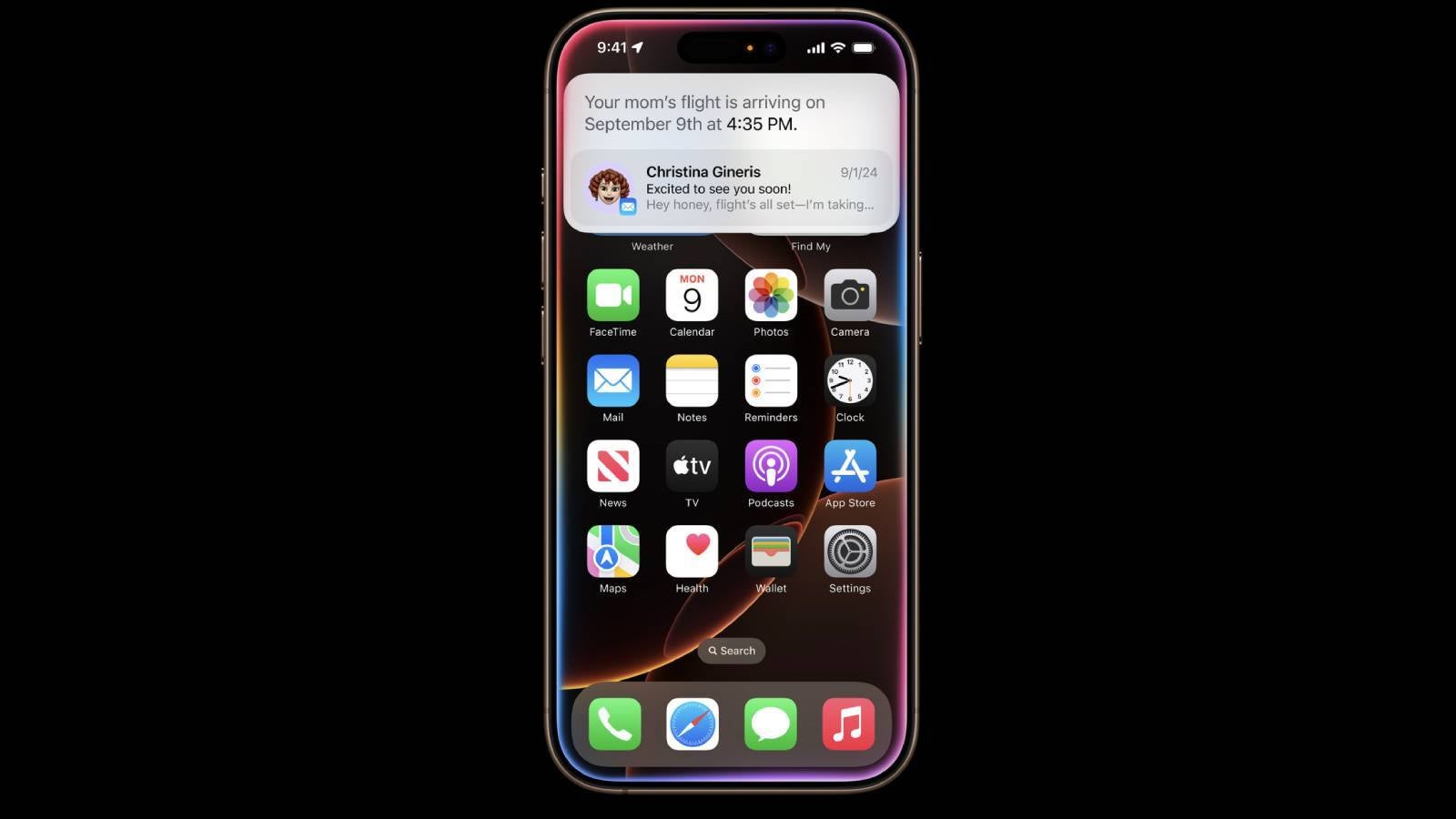 The amped-up Siri will be on top of everything. | Image Credit - Apple - Report lays down timeline for rollout of iPhone 16 AI and Camera Control features