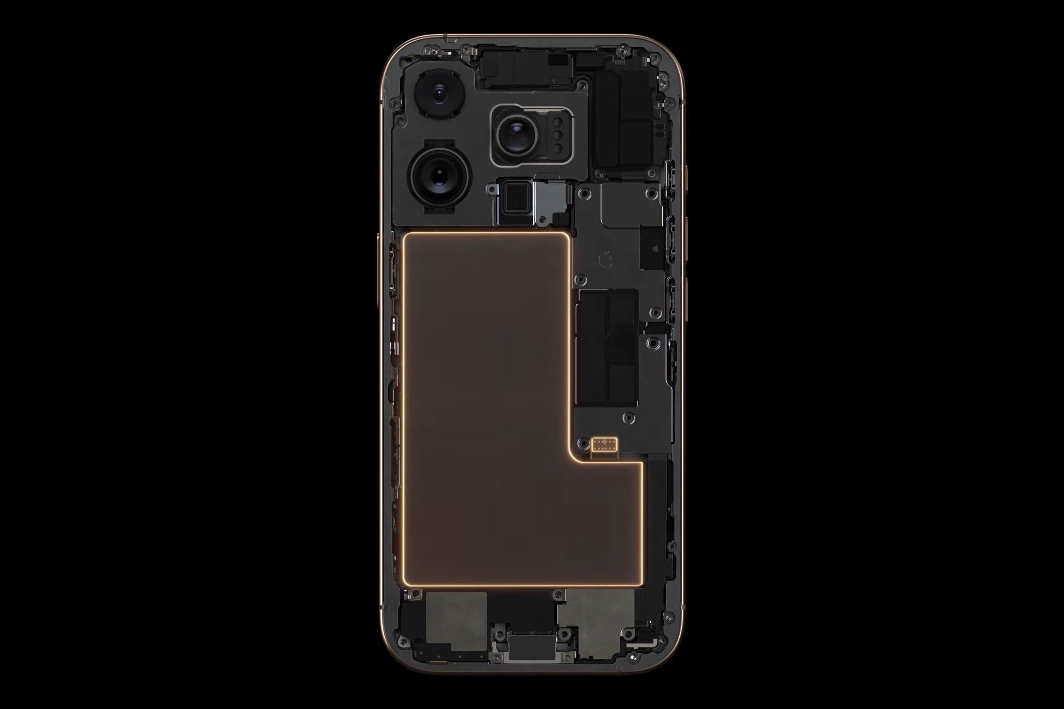 Official image of the iPhone 16 camera redesign