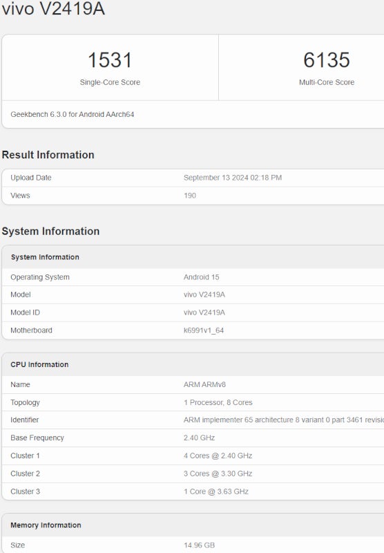 Vivo X200 Pro benchmark listing confirms chipset, new battery details revealed