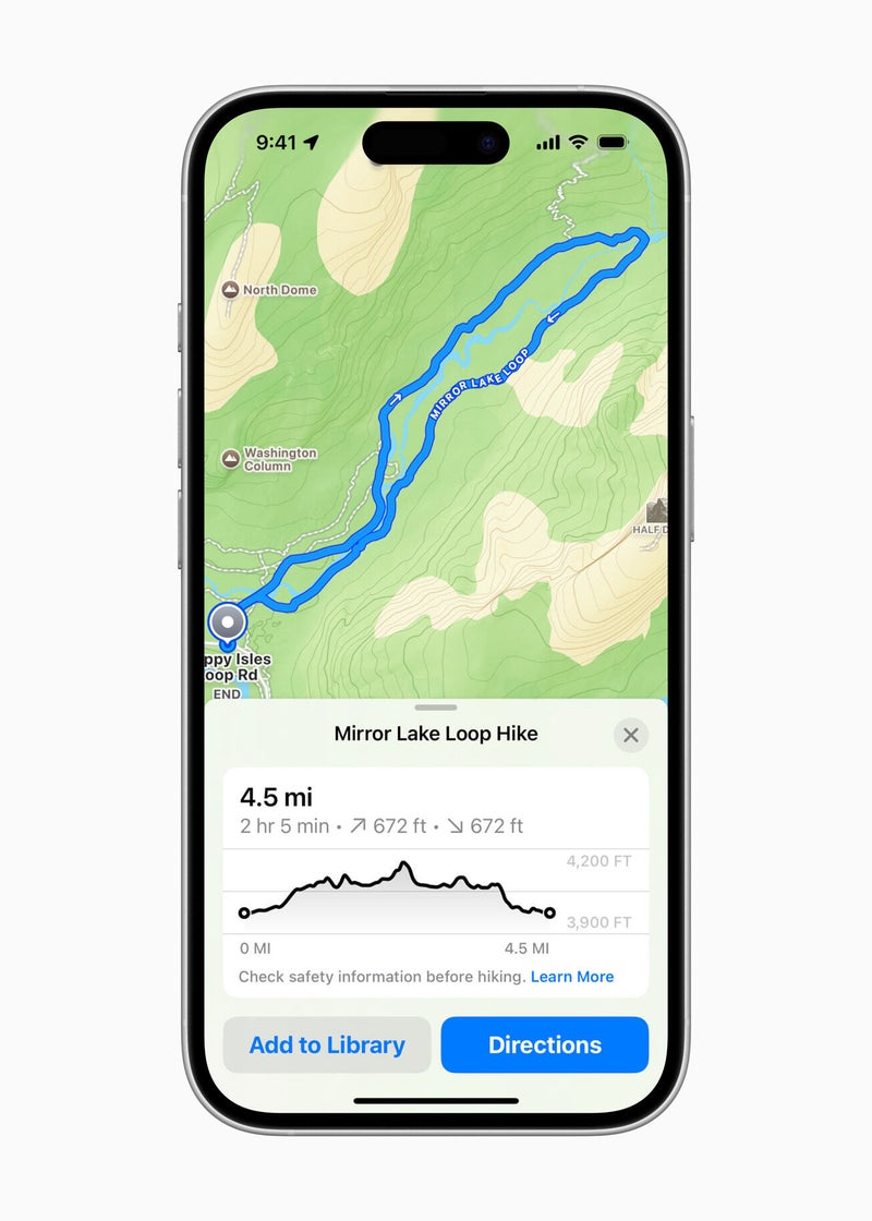 iOS 18 brings exciting new features to Apple Maps for adventure seekers