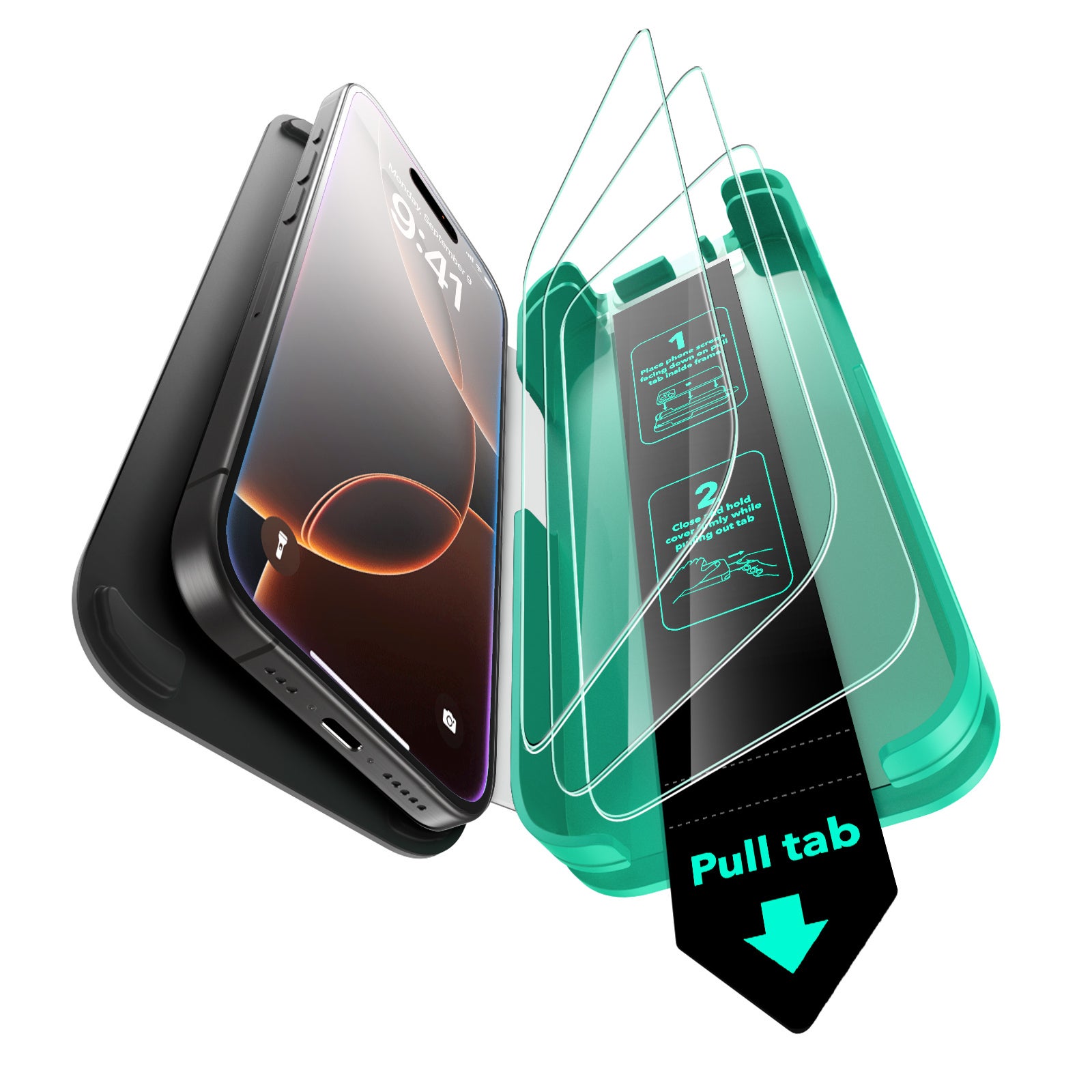 ESR Armorite Screen Protector - ESR introduces new cases and Qi2 MagSafe wireless chargers with CryoBoost technology for the iPhone 16 lineup!