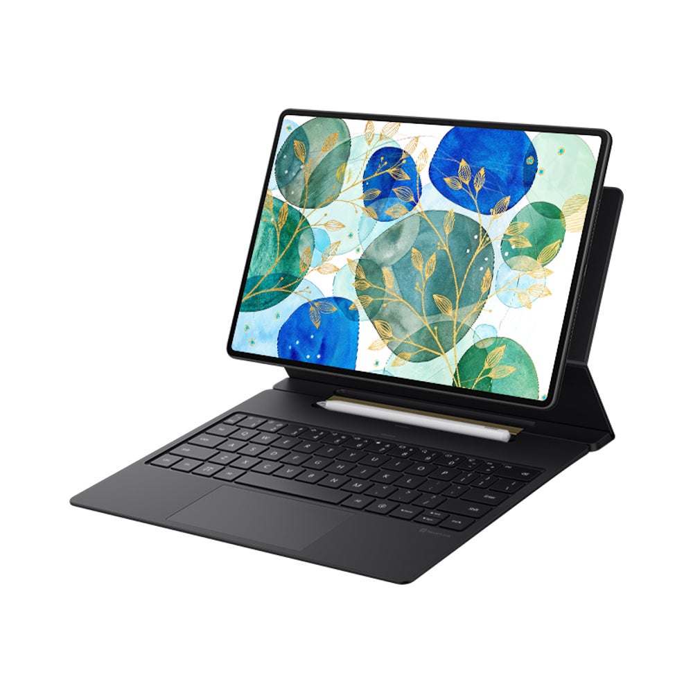 The Huawei MatePad Pro 12.2-inch with keyboard and stylus. | Image Credit - Huawei - The lightweight Huawei MatePad Pro 12.2-inch and MatePad 12 X are here: creativity meets style