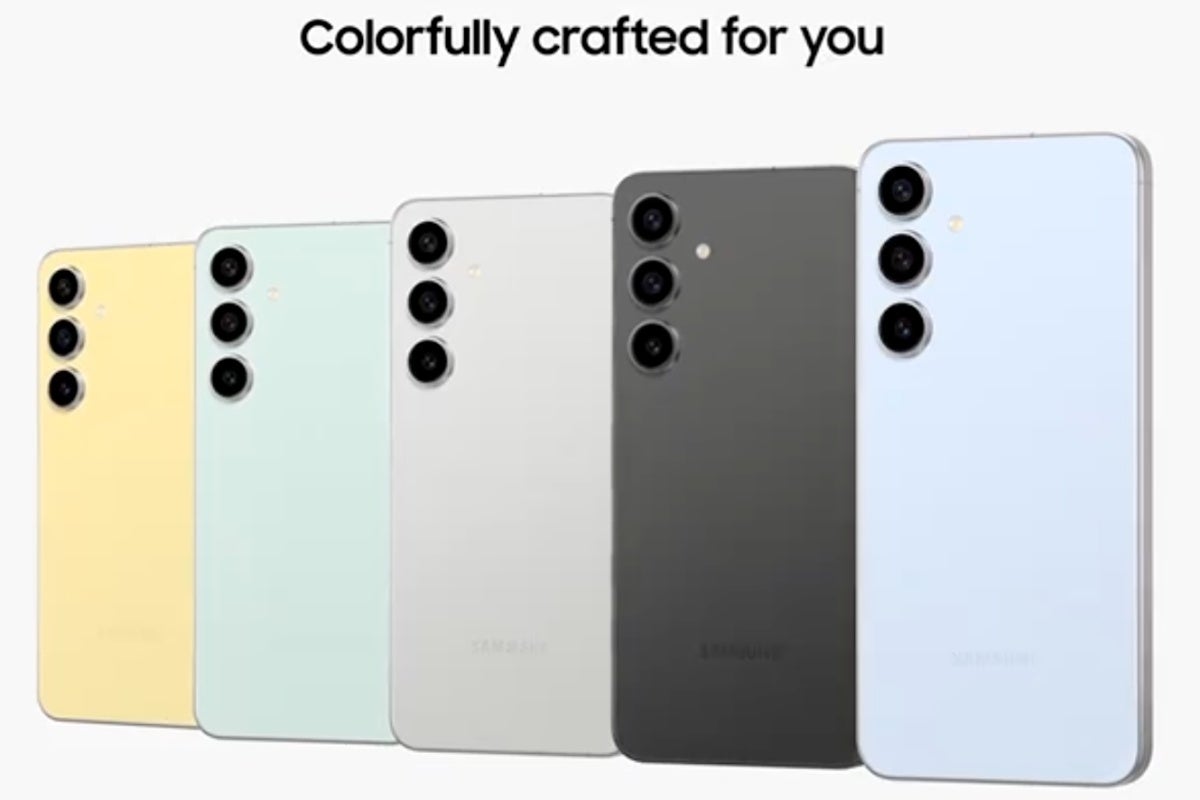 Samsung Galaxy S24 FE color options have been downloaded