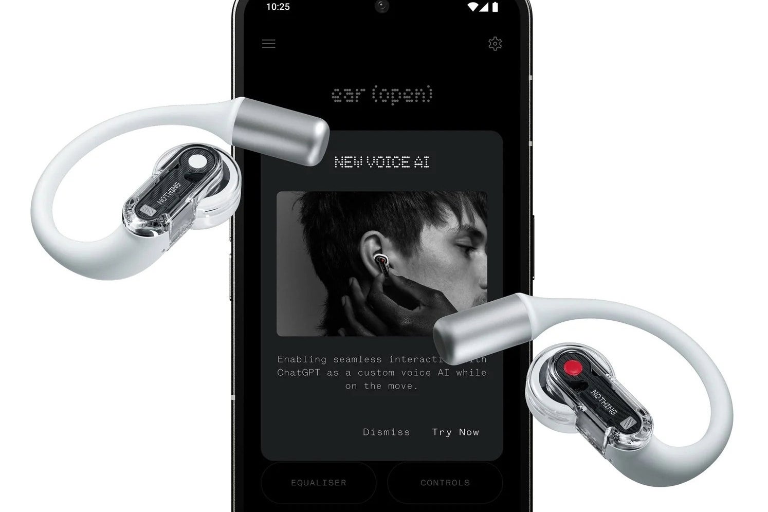 Ear (open) is part of Nothing’s push to add AI features to everyday tech. | Image credit – Nothing - Nothing expands its earbuds lineup with the sleek and AI smart Ear (open)