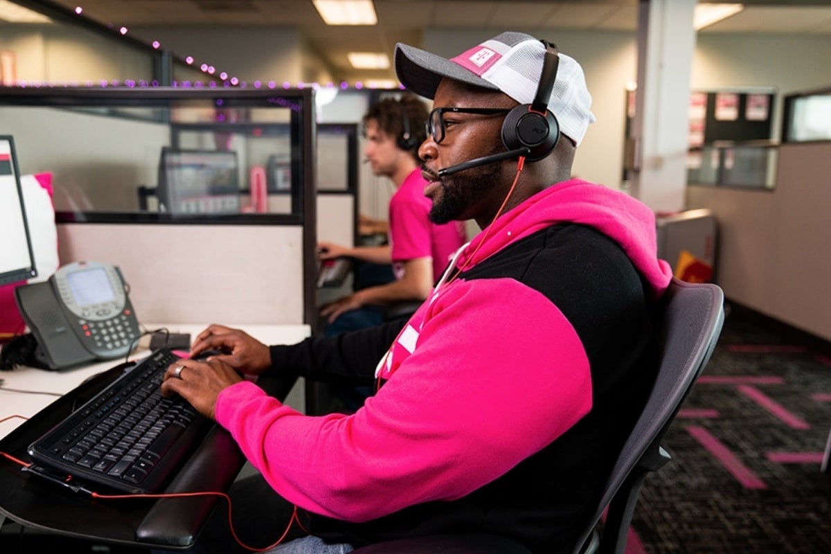 T-Mobile customer representative