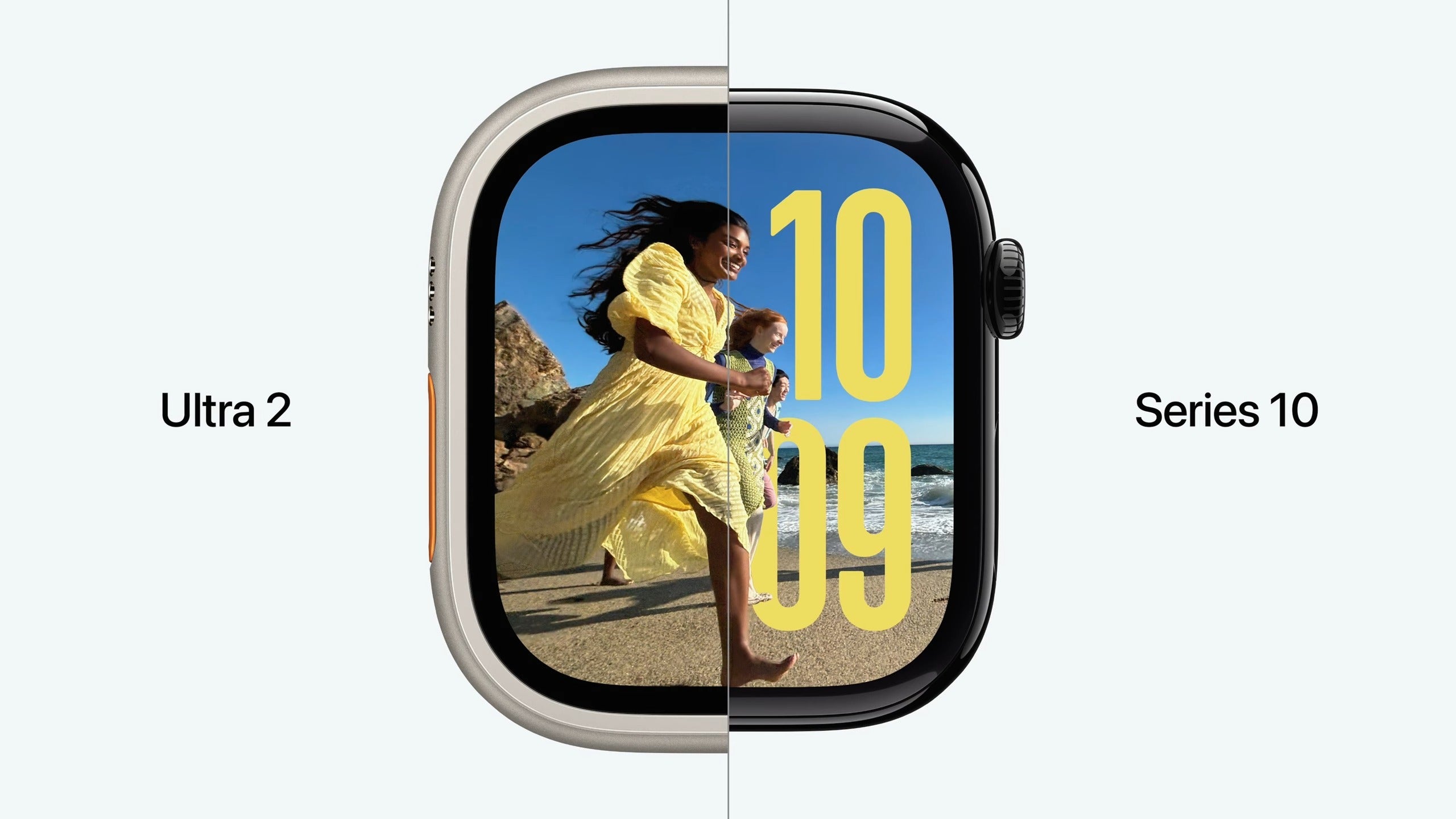 The Series 10 screen is slightly bigger than the Apple Watch Ultra. I DARE you to spot the difference - I was wrong about the Apple Watch Series 10