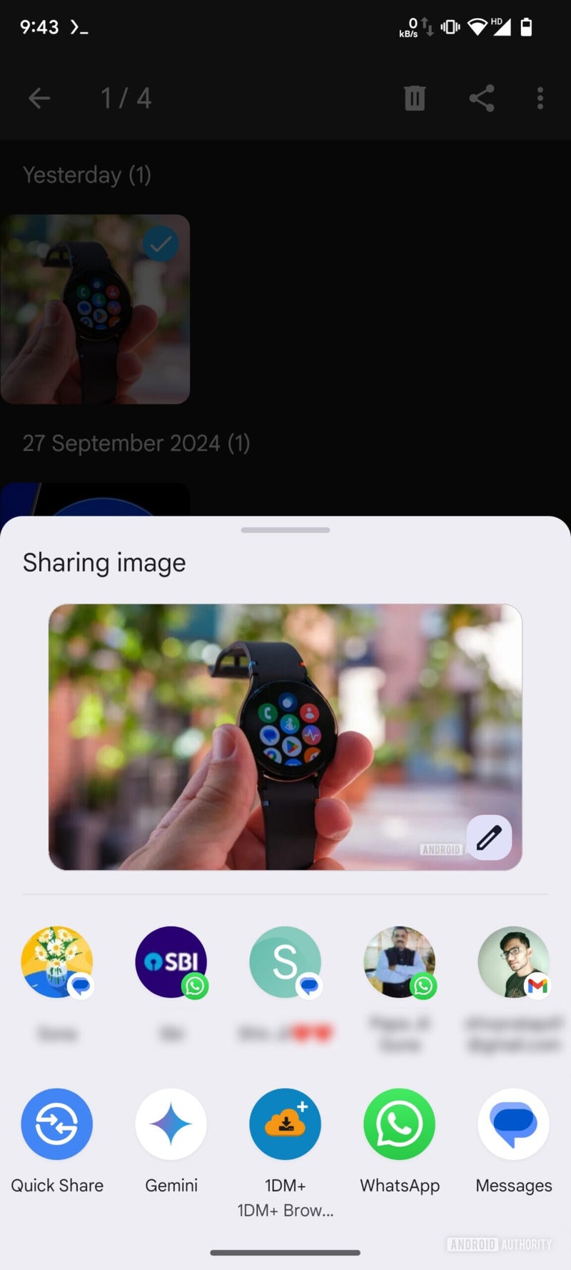 Gemini for Android gets direct image sharing into the app