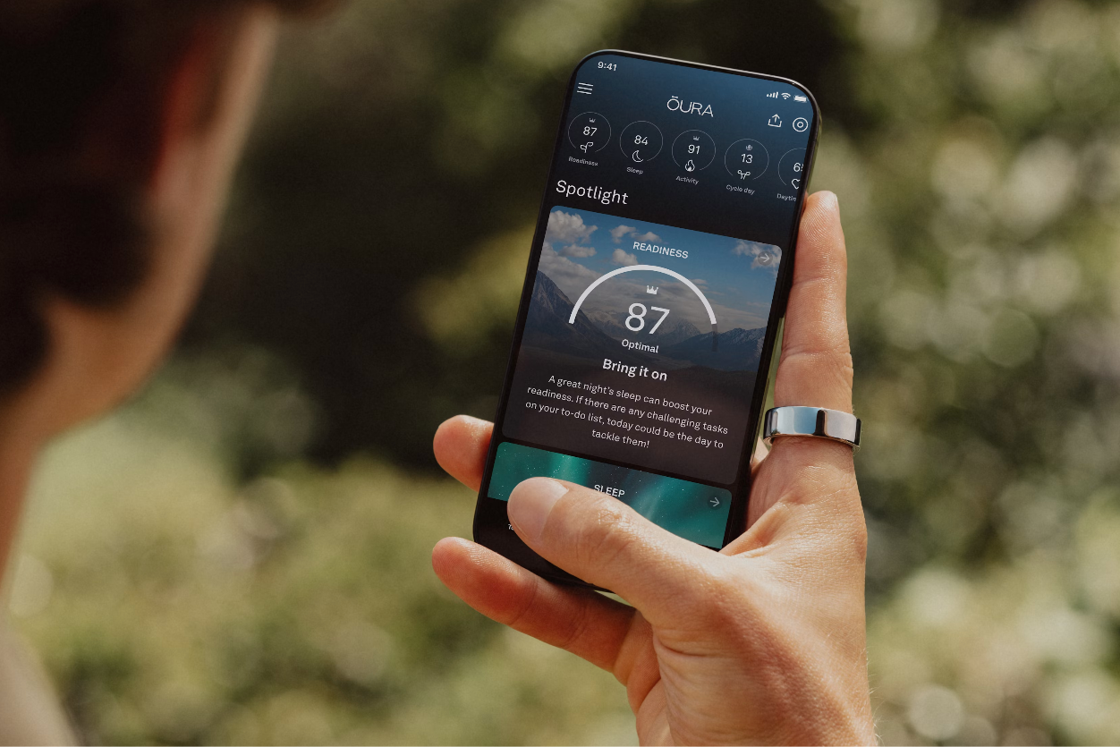 Ōura has given its app a much-needed update. | Image Credit – Ōura – Oura Ring 4 features a slimmer design, higher accuracy and an improved app experience