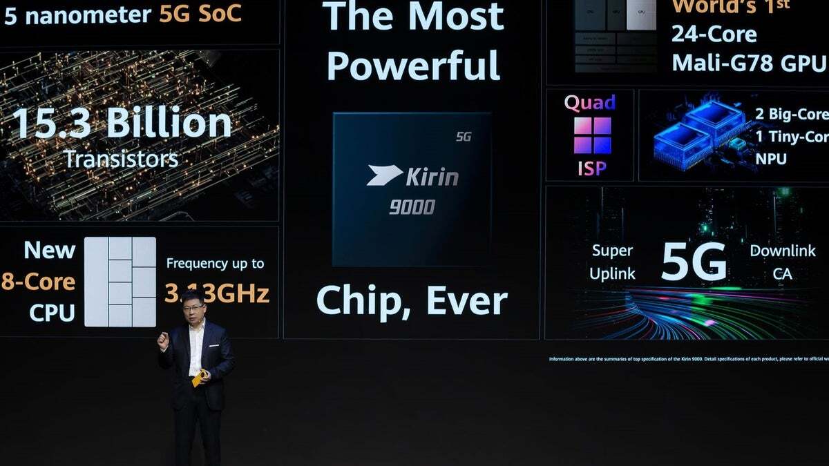 The last 5nm chip designed by Huawei was the Kirin 9000 5G from 2020. | Image credit-Huawei - U.S. lawmakers will be pissed if this rumor about the Huawei Kirin 9100 AP comes true