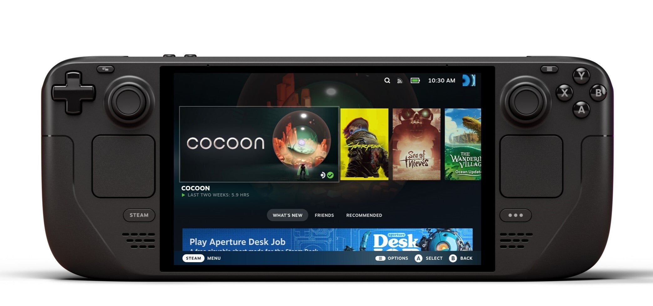 Steam Deck (Image credit - Valve) - Sorry Apple, my iPad Pro has been dethroned by a more capable and usual beast.