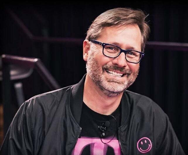 T-Mobile CEO Mike Sievert is pictured.