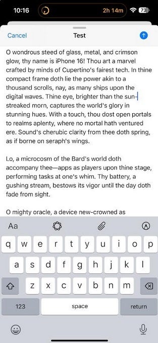 A description of the iPhone written in the style of the 1600s. | Image credit-PhoneArena - Apple releases iOS 18.2 beta 1 with Genmoji, Image Playground and more useful Siri