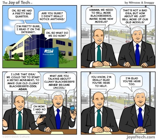 Snarky comic explains RIM&#039;s co-CEO phenomenon