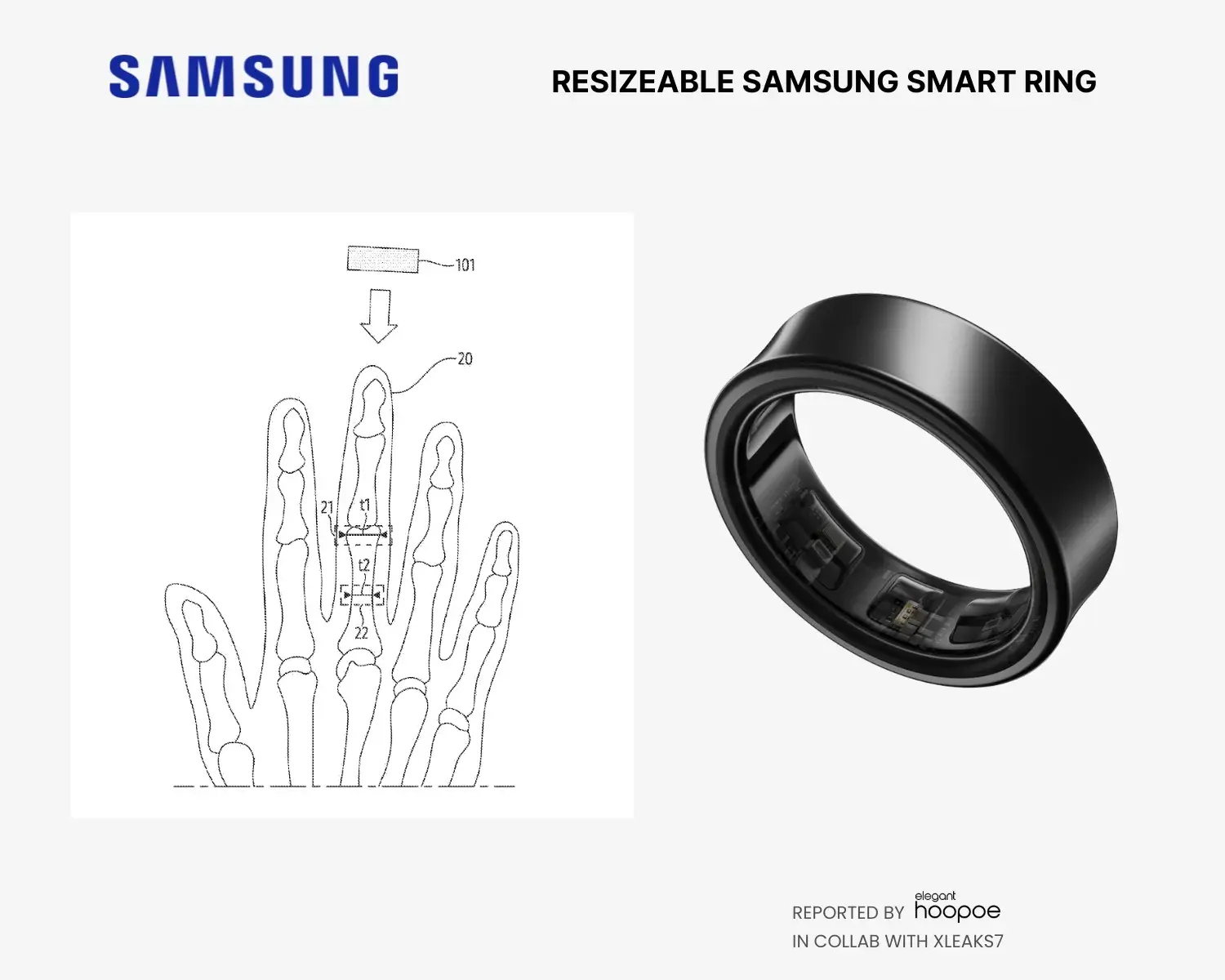 Illustration from the patent. | Image Credit - Elegant Hoopoe - Samsung patent suggests a future Galaxy Ring may be able to adjust its size to your finger