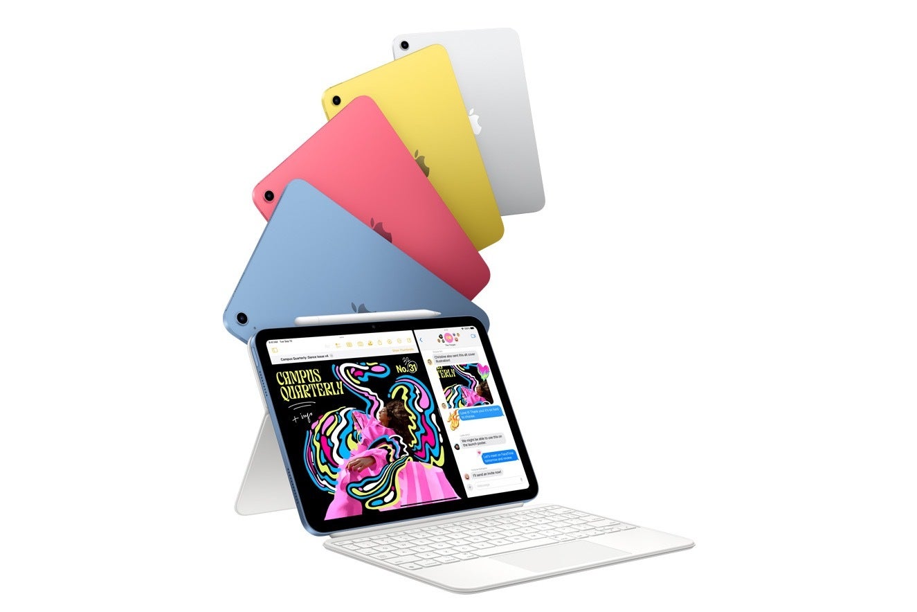 An image of Apple&#039;s 10th Gen 10.9 inch iPad