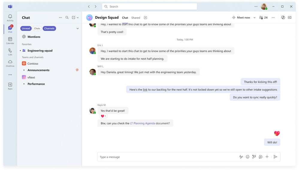 Microsoft Teams announces new chat and channels experience for all platforms