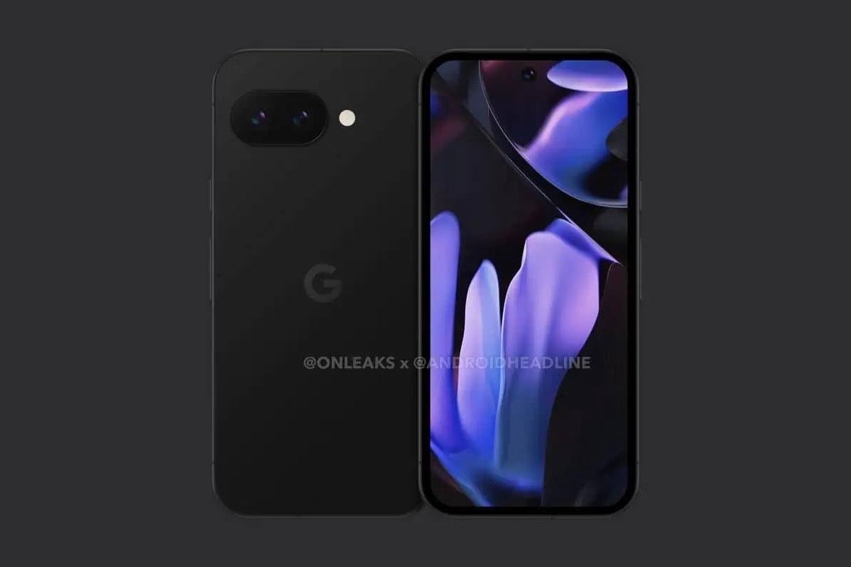 A leaked render of the Google Pixel 9a