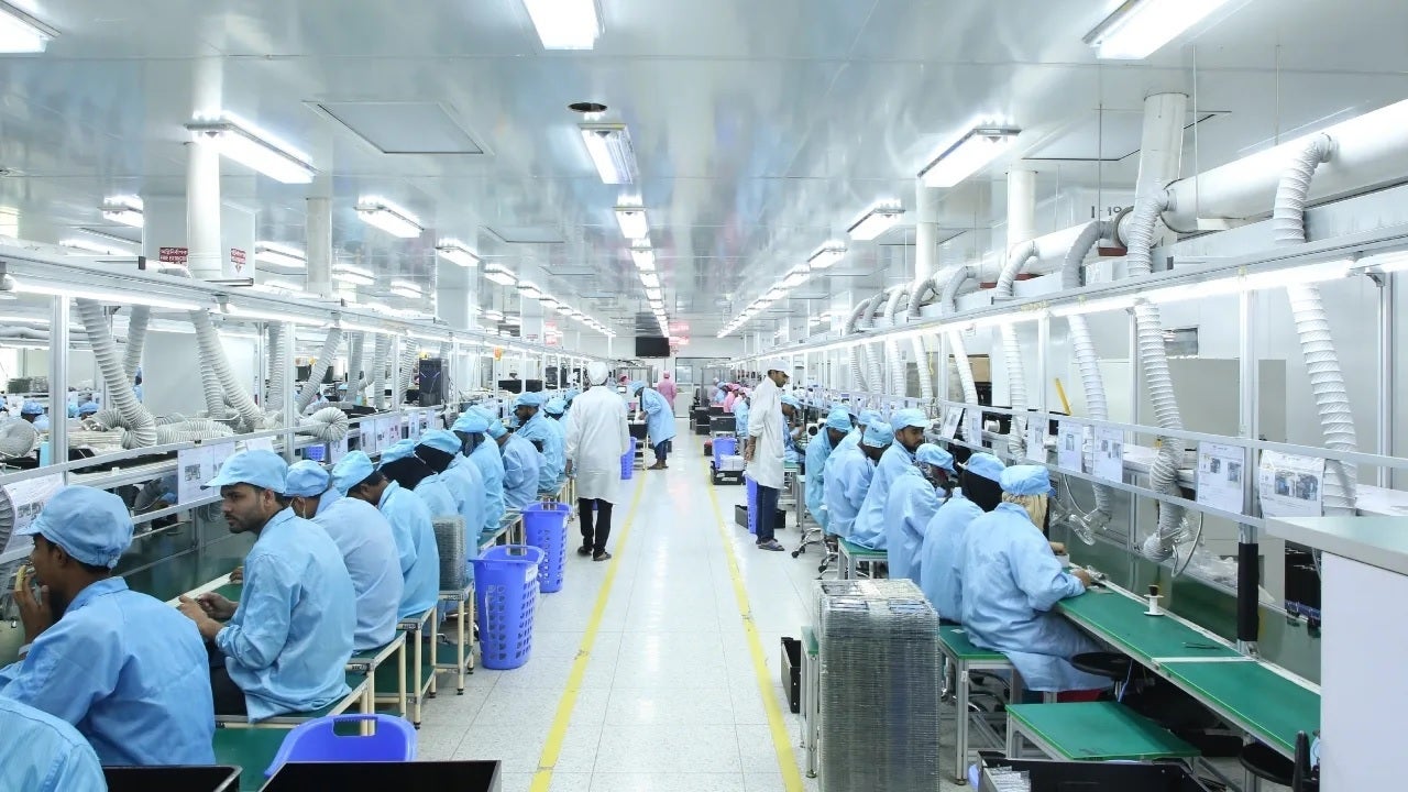 Foxconn&#039;s iPhone factory in India. | Image credit-PeopleMatters - Apple finds success producing and exporting current iPhone models made in India