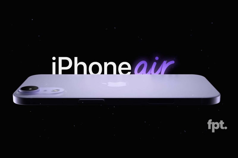 Render of the ultra-slim iPhone 17 Air expected during Q3 2025. | Image credit-FPT