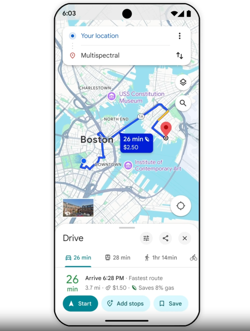 Google Maps introduces new features for a better driving experience