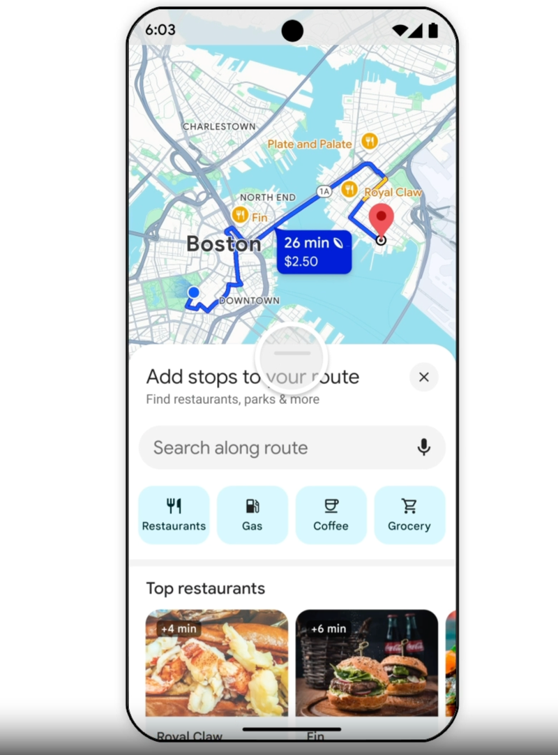 Google Maps introduces new features for a better driving experience