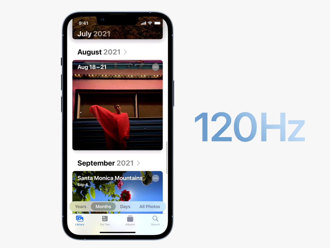 A screenshot of the Photos app on an iPhone 13 Pro.