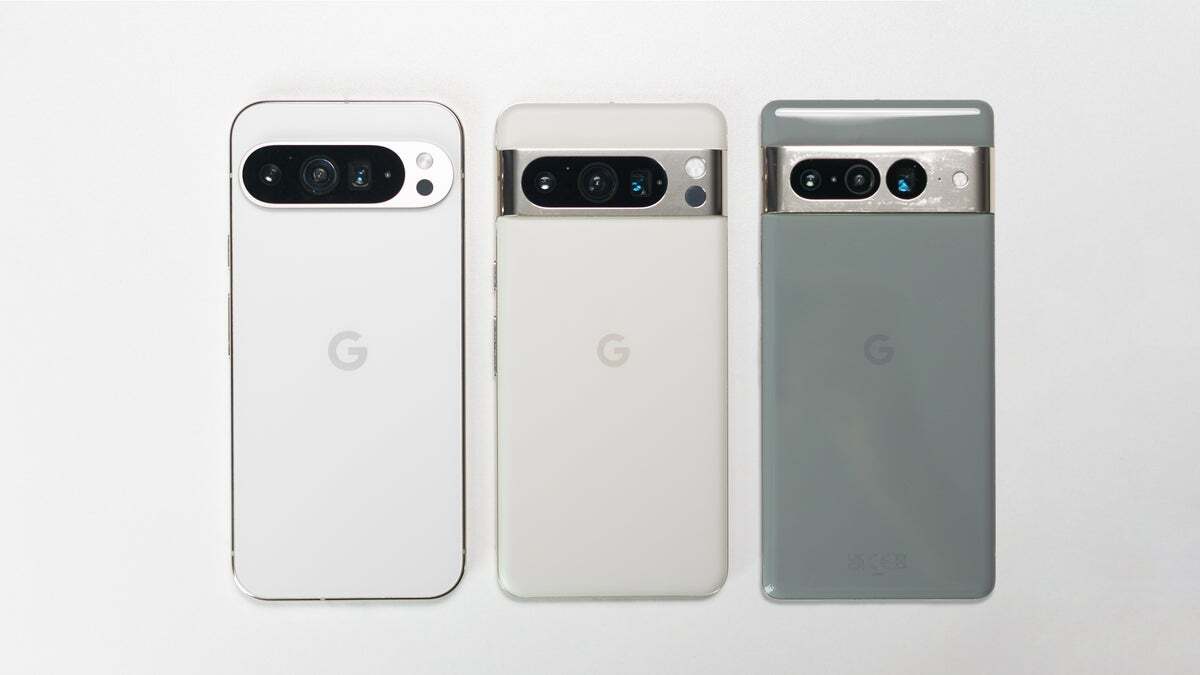 Pixel 9 Pro XL, Pixel 8 Pro, and Pixel 7 Pro. | Image credit – PhoneArena - Pixel 10 (with Tensor G5 inside) might be amazing for gaming, but that don't impress me much