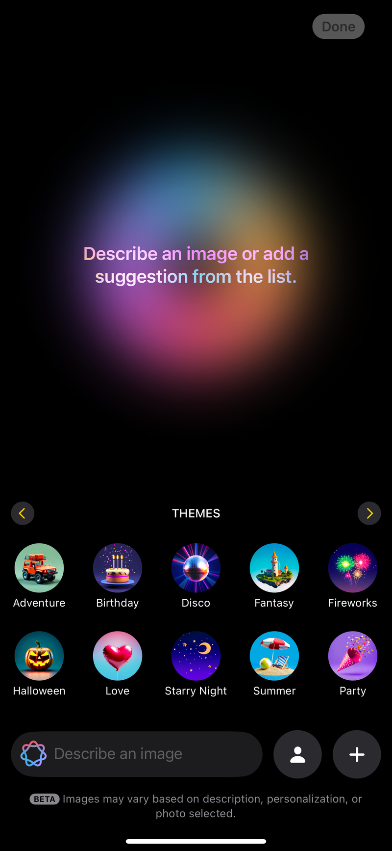 Hands-on with Apple’s new Image Playground app