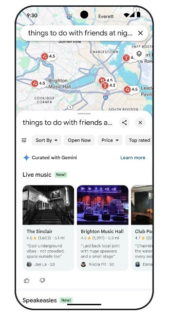 Find places to take visiting friends using Google Maps. | Image credit-Google - Exciting Google Maps update adds new useful features